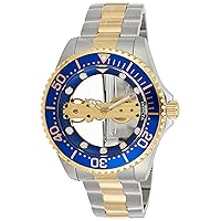 Invicta Men's 26243 Pro Diver Analog Display Mechanical Hand Wind Two Tone Watch