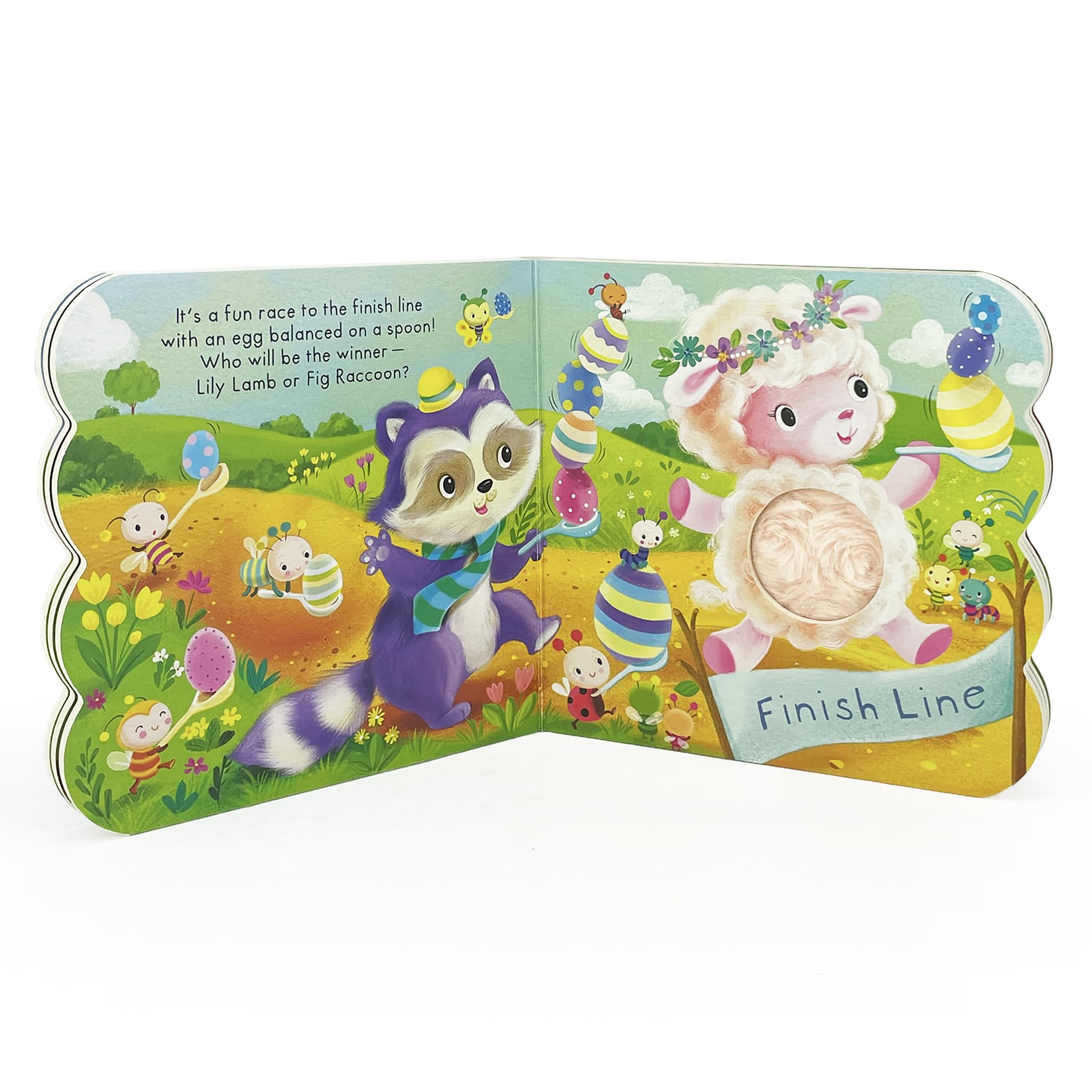Touch & Feel: Easter on Cuddlebug Lane: Baby & Toddler Touch and Feel Sensory Board Book
