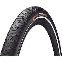 Continental Contact Plus tire - clincher, wire, black/Reflex, SafetyPlus Breaker, E50, 26