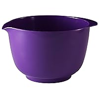 Hutzler Melamine Mixing Bowl, 2-Liter, Purple