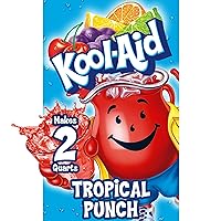 Kool-Aid Unsweetened Caffeine Free Tropical Punch Zero Calories Powdered Drink Mix 1 Count Pitcher Packet