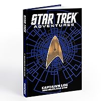 Modiphius Star Trek Adventures: Captain's Log Solo RPG - Discovery Edition - Hardcover Book, 2d20 Rolplaying Game, 326-Page Full-Color Digest Sized Book