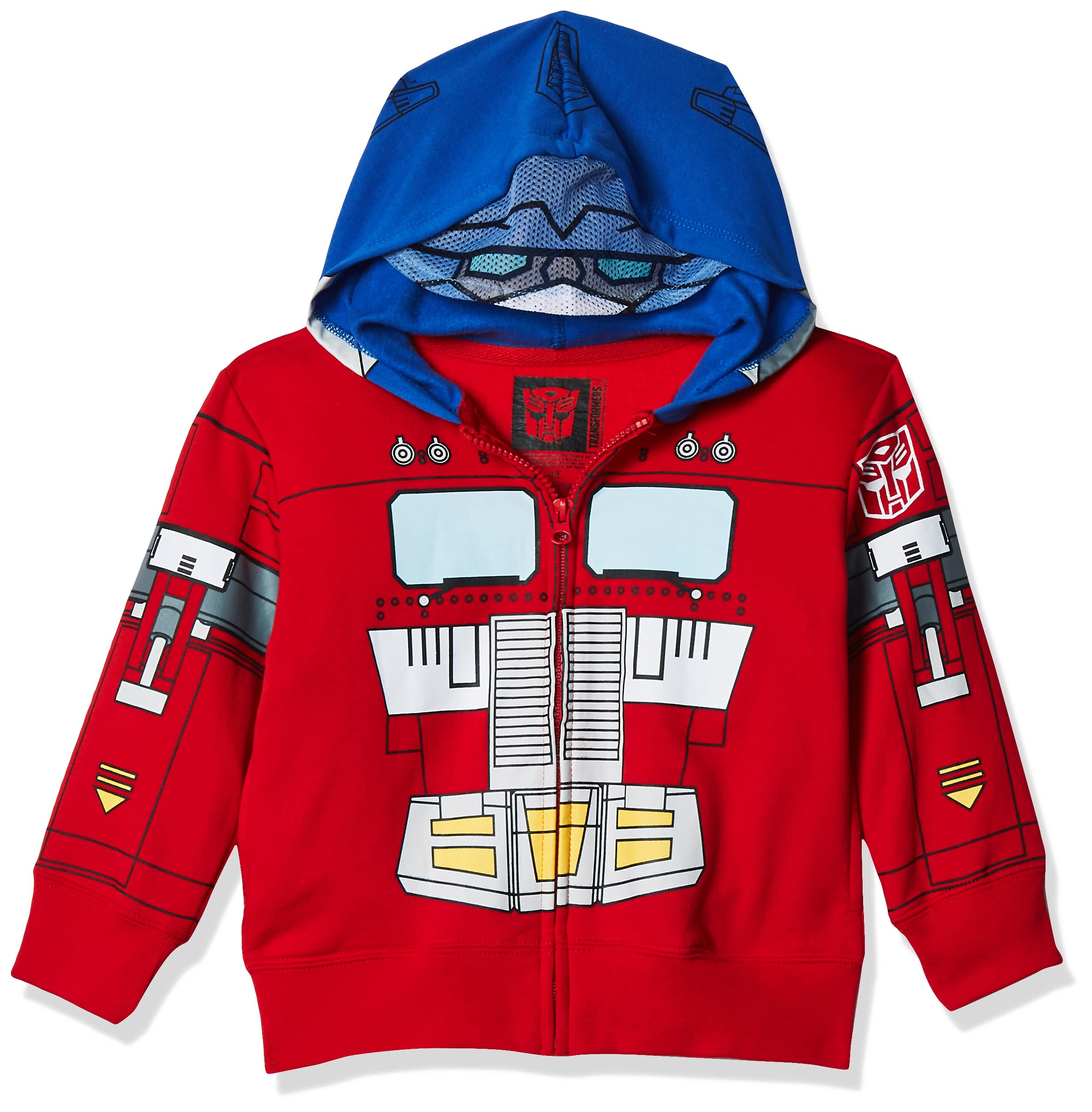 Transformers Boys' Optimus Prime Character Hoodie