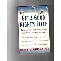 GET A GOOD NIGHTS SLEEP GET A GOOD NIGHTS SLEEP Hardcover Paperback Audio, Cassette