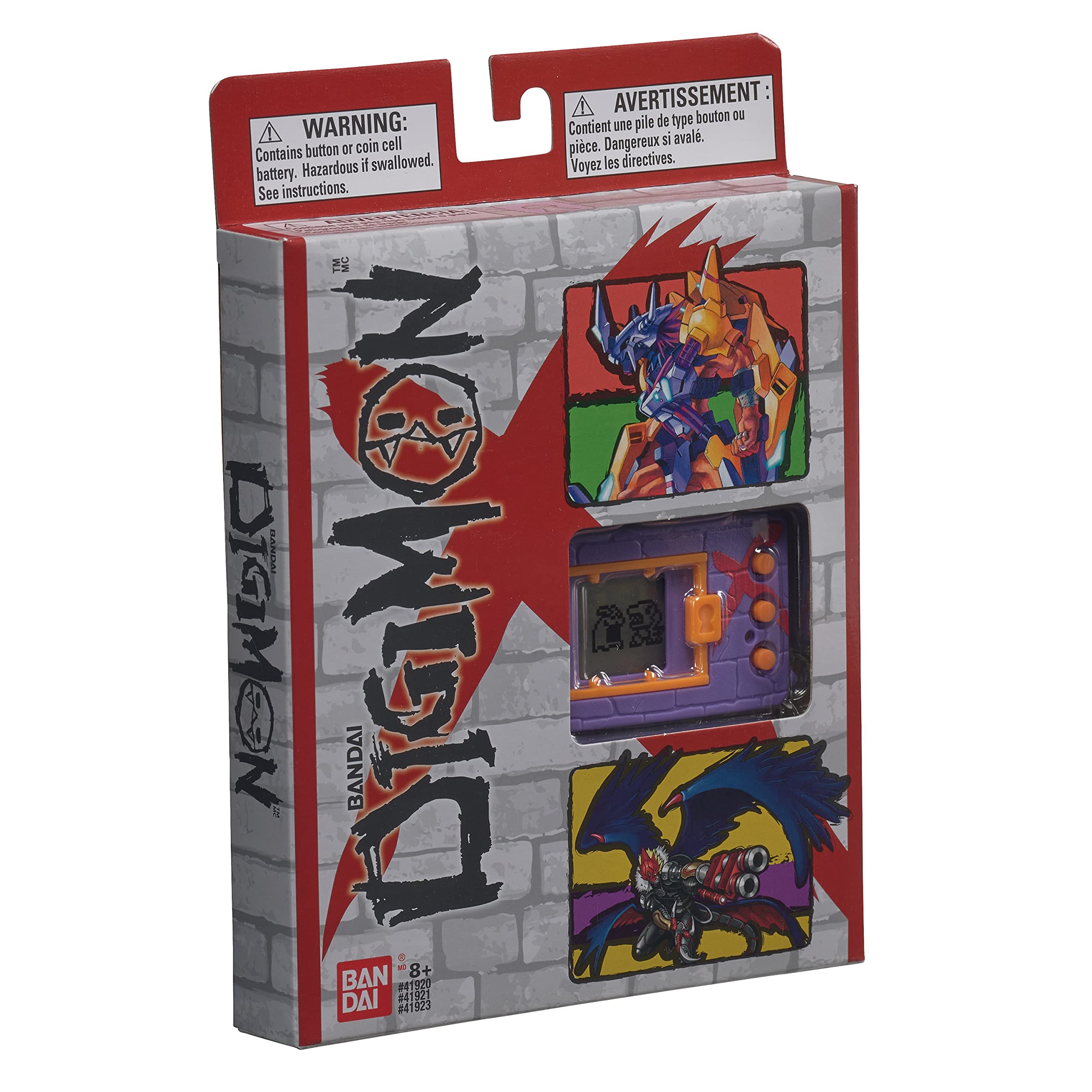 Digimon X Bandai Digivice Virtual Pet Monster - Purple & Red (41923)
