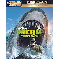 Meg 2: The Trench (4K Ultra HD + Digital) [4K UHD] Meg 2: The Trench (4K Ultra HD + Digital) [4K UHD] 4K Blu-ray DVD