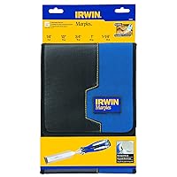 IRWIN Marples Chisel Set with Wallet, High-Impact, 5-Piece (1819363)