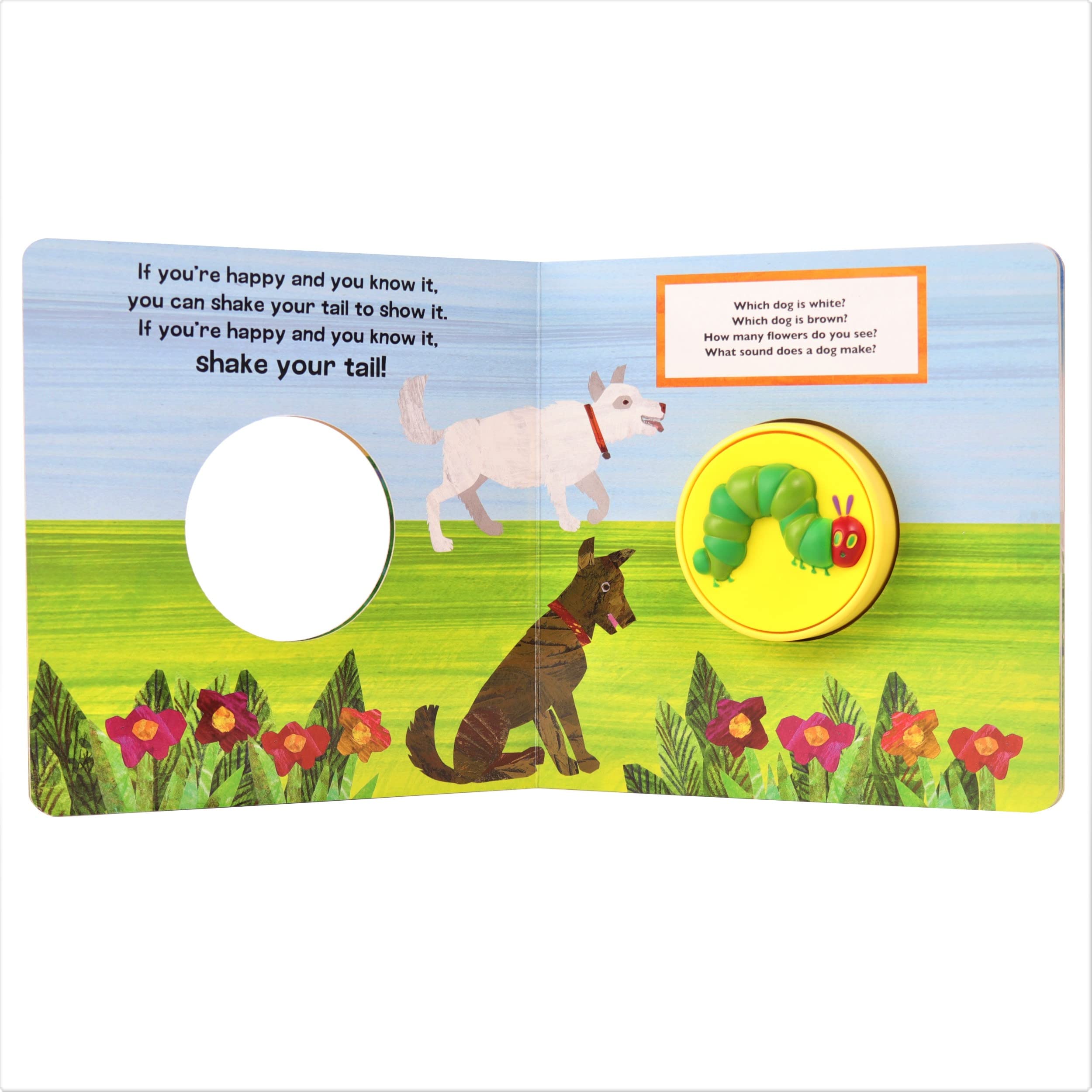 World of Eric Carle, If You're Happy and You Know It - Squishy Button Sound Book - PI Kids (Play-A-Sound)