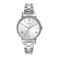 Fossil Daisy Women's Watch with Stainless Steel Bracelet or Genuine Leather Band