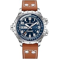Hamilton Khaki Aviation X-Wind Lefty Automatic Blue Dial Men's Watch H77765541