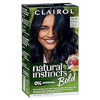 Clairol Natural Instincts Bold Permanent Hair Dye, BL28 Blue Black Colibri Hair Color, Pack of 1