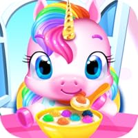 My Baby Unicorn & Panda Care - Kids Pet Games