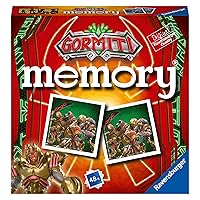 Ravensburger Italy Gormiti Memory in Pocket Format, 15 x 15 cm, Game, 24 Pairs in Cardboard, 48 Cards, for Children from 4 Years, 2 to 8 Players, Multicoloured, 20609 4