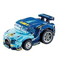Wise Block Radio Control RC Building Set - 2.4GHz - Alpha Speedster Racing Car - 269 Piece Kit - Compatible with Lego and Other Leading Brands