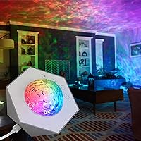 Enbrighten Galaxy Light Projector, Night Light, Galaxy Projector, Star Ceiling Night Light, Star Galaxy Projector, Galaxy Ceiling Projector for Bedroom, Playroom, Kids, Adults, and More, 70333