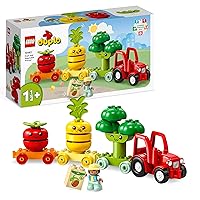 LEGO Duplo My First Duplo 10982 Toy Blocks, Present, Toddler, Baby, Pretend Play, Vehicle, Glue, Boys, Girls, Ages 1.5 and Up