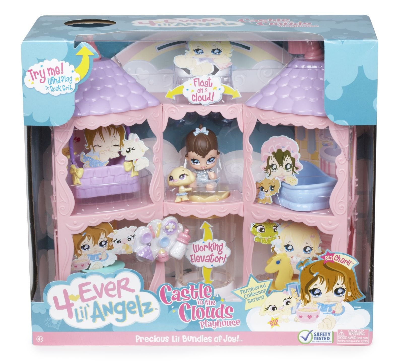 Lil Angelz 4Ever Castle in The Clouds Playset