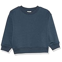 Amazon Aware Unisex Kids and Toddlers' French Terry Crew Neck Sweatshirt