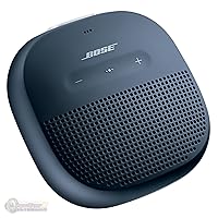 Bose SoundLink Micro: Small Portable Bluetooth Speaker (Waterproof), Midnight Blue