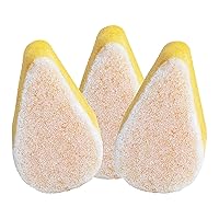 Spongeables Anti Cellulite Body Wash in a 20+ Wash Sponge, Papaya, 3 Count