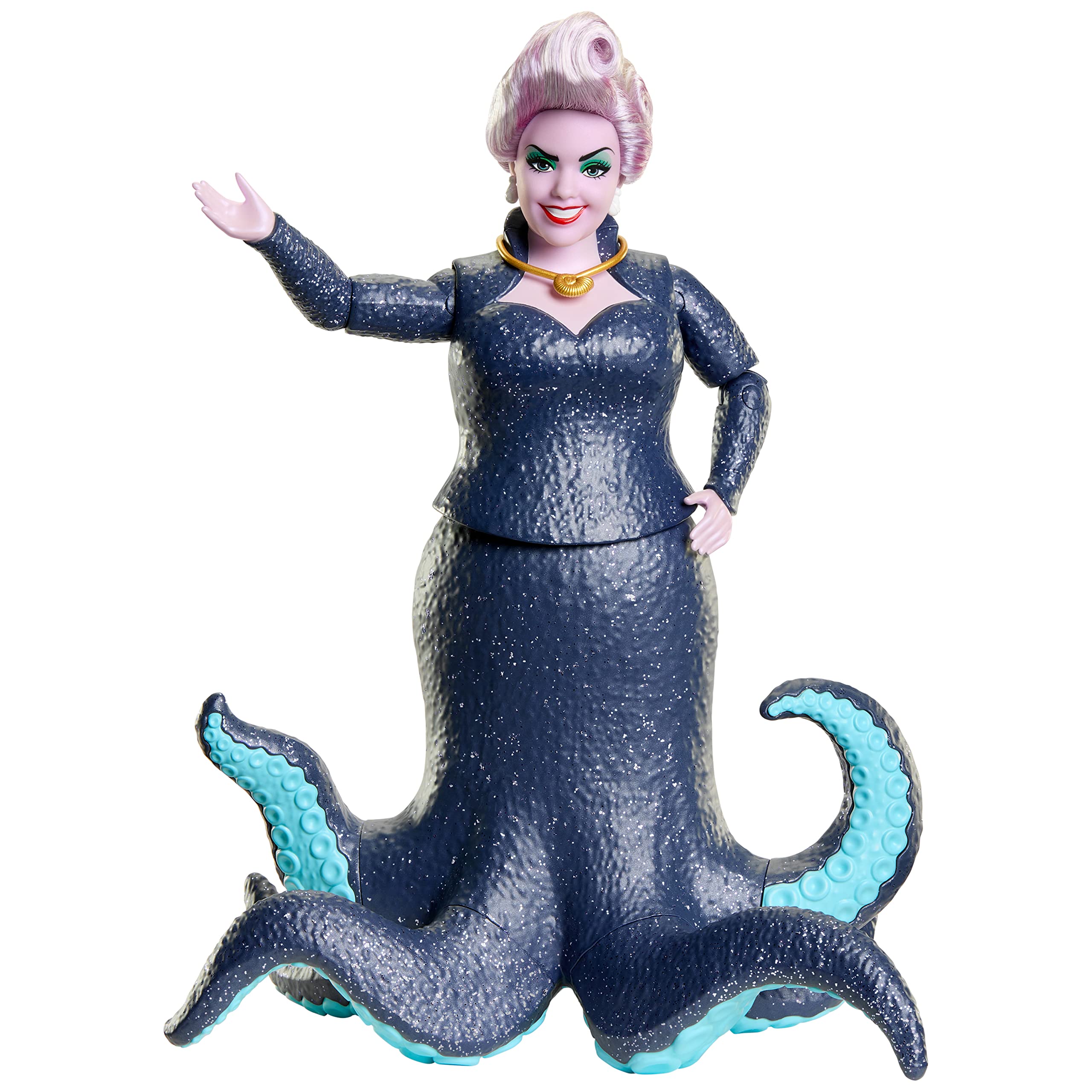 Disney The Little Mermaid Ariel, King Triton & Ursula Dolls, Set of 3 Fashion Dolls in Signature Outfits, Toys Inspired by the Movie (Amazon Exclusive)