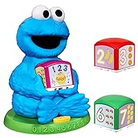 Sesame Street Cookie Monster Find & Learn Number Block