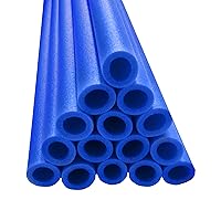 Upper Bounce Foam Noodle Trampoline Pole Foam Sleeves Set of 8 to 16 Trampoline Padding Replacement, Foam Tubes for Padding, 33