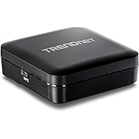 TRENDnet Wireless AC Easy-Upgrader, Upgrade up to 5 GHz Wireless AC, Pre-Encrypted, Easy Set-up, TEW-820AP,Black