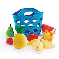 Hape E3169 Fruit Basket - Soft Food Accessories . Blue