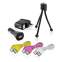 Ematic EC201 6-in-1 Accessory Kit for Your Camcorder Player