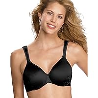 Live It Up Underwire Bra, Seamless Shapewear Bra with Cushioned Straps, Full-Coverage T-Shirt Bra for Everyday Wear