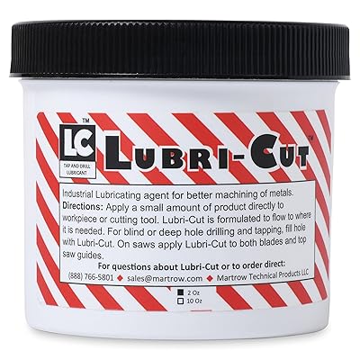  Lubri-Cut Cutting Paste for Drilling Metal, Tapping & Cutting  Wax, Drill Cutting Fluid, Drill Cutting Oil, Saw Blade Lubricant