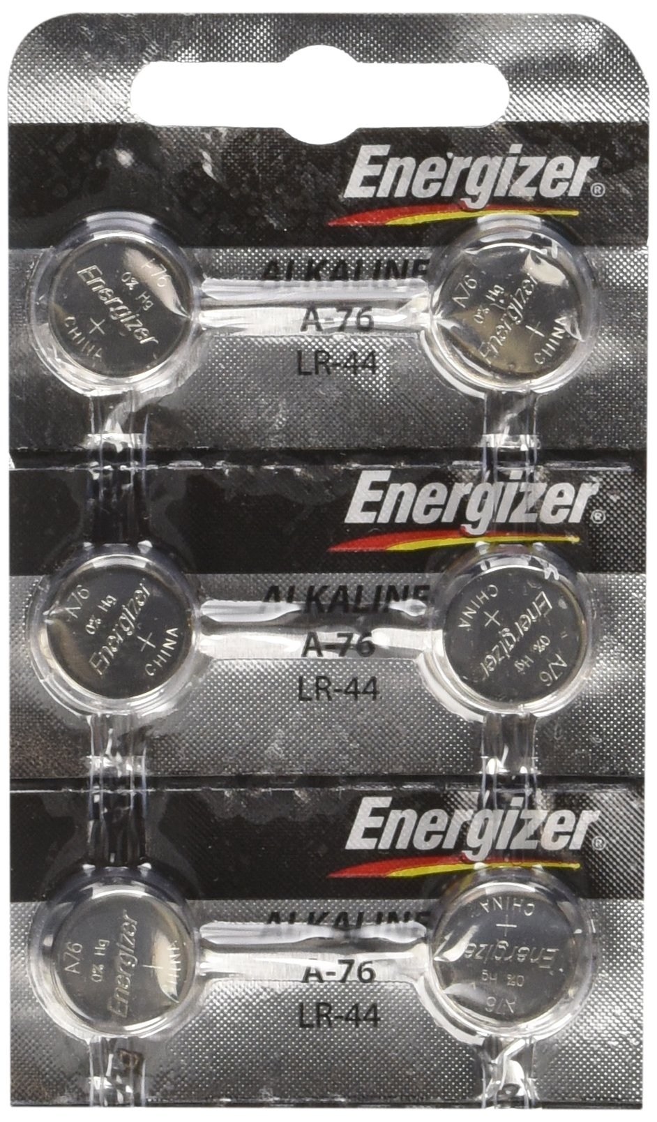 Energizer LR44 1.5V Button Cell Battery x 6 Batteries