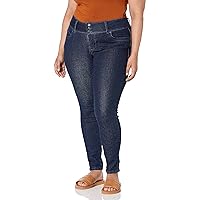 Royalty For Me Womens Women's Plus Size Wannabettabutt 3 Button Lycra Sustainable JeanJeans