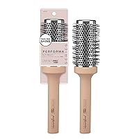 InfinitiPro by Conair - Hair Brush - Round Brush - Round Brush for Blow Out - Designed to Retain Heat and Optimal Airflow - Performa Series