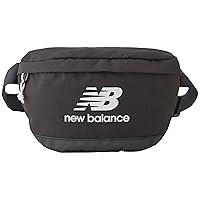 New Balance Fanny Pack, Athletics Waist Bag for Men and Women, Black, One Size