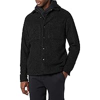 Amazon Essentials Men's Recycled Polyester Sherpa Jacket (Previously Amazon Aware)