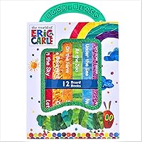 World of Eric Carle, My First Library 12 Board Book Set - First Words, Alphabet, Numbers, and More! Baby Books - PI Kids