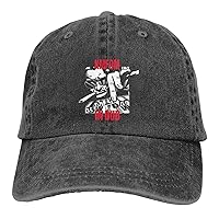 KMFDMS Baseball Caps for Men Women Adjustable Classic Dad Hat Vintage Washed Twill Cotton Baseball Hat Black