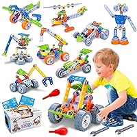 167PCS Building Blocks STEM Toys for 5 6 7 8+ Year Old Boys Girls Educational Autism Sensory Toy Building Set Stem Projects for Kids Ages 5-7 4-8 8-12 Creative Learning Games Steam Activities Gifts