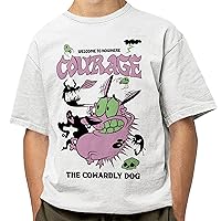 Courage The Cowardly Dog Welcome to Nowhere Men’s and Women’s Short Sleeve T-Shirt