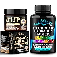 Electrolyte Tablets & Himalayan Shilajit Resin