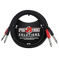 Pig Hog PD-21410 Dual 1/4