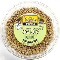 Dried Soybeans (Soynuts) Roasted Unsalted, 14 Oz., Kosher