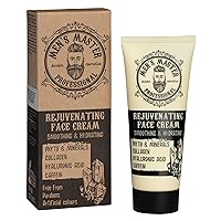 Rejuvenating Face Antiwrinkle Cream Cosmetics for Men, Parabens Free, 75 ml of Men's Master