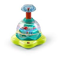 Press & Glow Spinner Cause and Effect Musical Baby Toy, Age 6 Months+