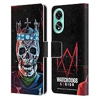 Head Case Designs Officially Licensed Watch Dogs Legion Ded Sec Key Art Leather Book Wallet Case Cover Compatible with Oppo A78 4G