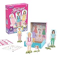 PaperCraft Sweet Boutique, Paper Dolls, Fashion Boutique Toy, Ages 3+