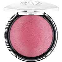 Pure Nude Baked Blush | Highly Pigmented Baked Texture for a Bright, Healthy Glow | Available in 8 Gorgeous Shimmery Shades | Vegan & Cruelty Free (08 Berry Cheeks)