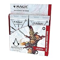 Magic: The Gathering - Assassin’s Creed Collector Booster Box | 12 Collector Boosters (10 Cards in Each Pack) | Collectible Trading Card Game for Ages 13+